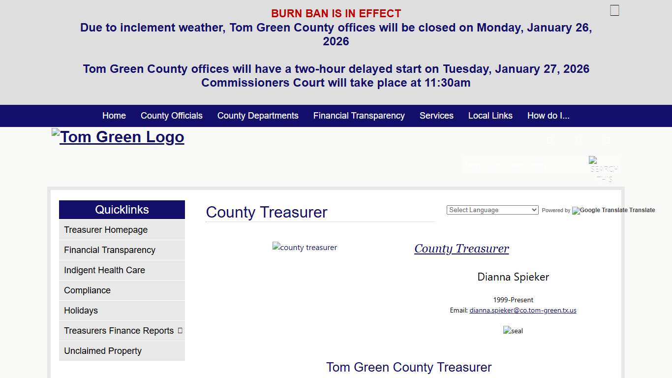 Tom Green County